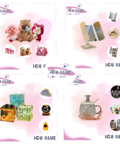 Bộ sản phẩm combo 4 món nhà icu blue