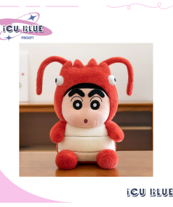 Gấu bông shin cosplay động vật dễ thương, Thú nhồi bông cu Shin nhân vật hoạt hình tuổi thơ ngộ nghĩnh quà tặng cho bé